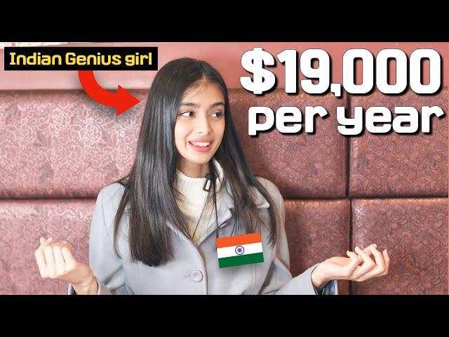  Indian woman studying with Great Benefits at Korea's Best University