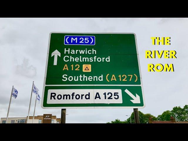 Walking the River Rom & Beam River - London Borough of Havering (4K)