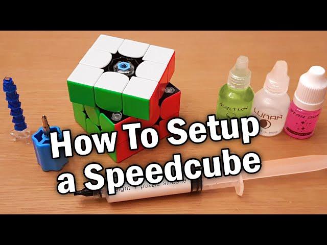 How To Setup & Customize a Rubik's Cube