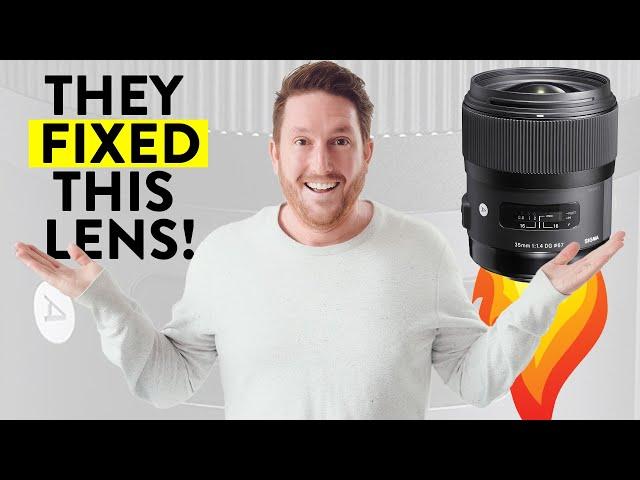 They FIXED the Sigma 35mm f1.4 ART!