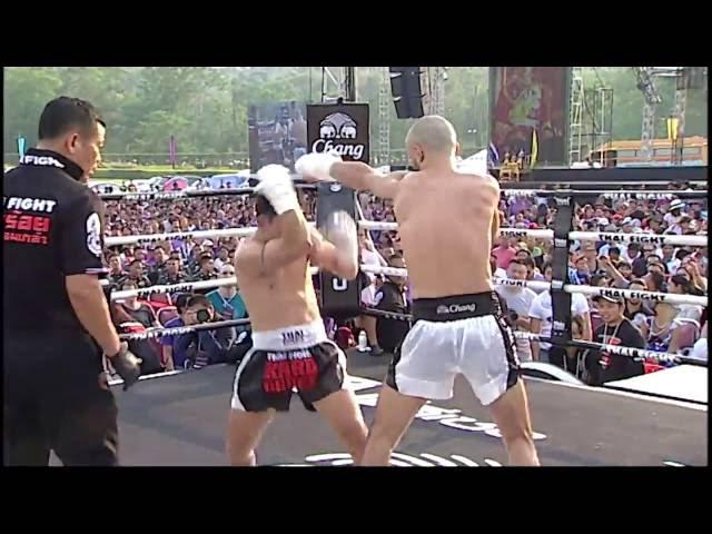 Thai Fight Kard Cheuk: Anvar Boynazarov (Tiger Muay Thai) vs Ngokun (Saiyok MuayThai Gym)
