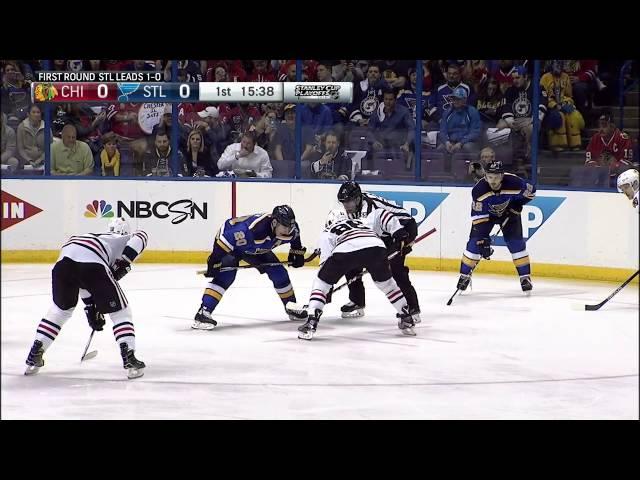 Chicago Blackhawks @ St. Louis Blues. Round 1 Game 2