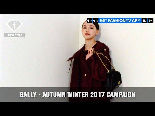 Taylor Hill & Antonie Duvernois in Bally Autumn Winter 2017 Campaign | FashionTV | FTV