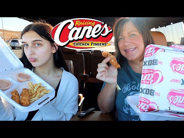 TRYING RAISING CANE'S FOR THE FIRST TIME MUKBANG!!