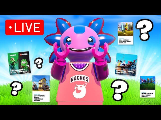 LIVE - RANKING ALL LEGO Fortnite Updates