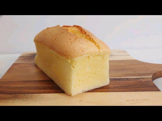 Taiwanese Castella Cake Recipe (how to make cotton soft sponge cake) | So Yum Cooking