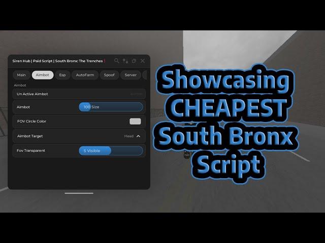 Showcasing CHEAPEST South Bronx Script | Siren Hub | PAID AND FREE