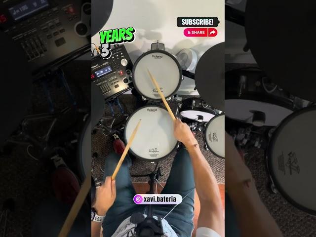 1 Day vs 10 Years of Drumming 