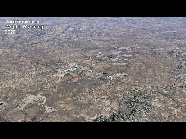 Wright, Wyoming - Earth Timelapse