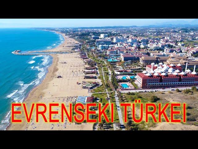 SIDE HEUTE EVRENSEKI Promenade. Strand. Meer. Hotels. Türkei im Frühling 2024 #evrenseki #türkei