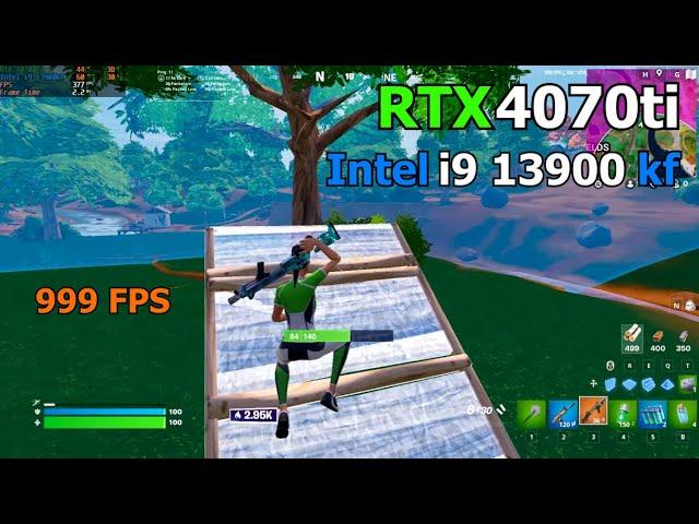 RTX 4070 ti + Intel i9 13900KF | LATE GAME ARENA | Performance Mode | Fortnite Chapter 4