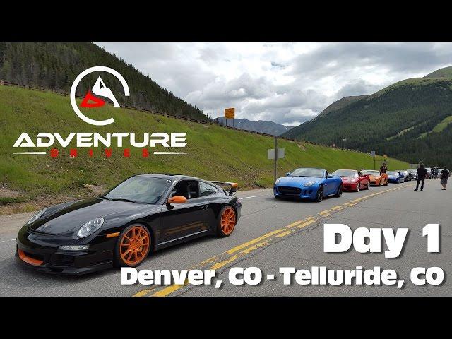 Adventure Drives AD.01 Day 1 - Denver to Telluride