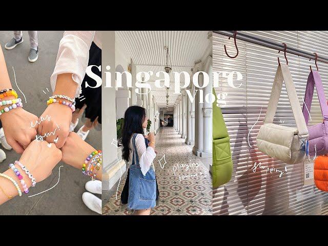 Singapore Vlog •ﻌ•