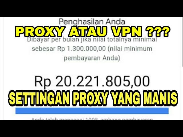 Cara menggunakan proxy untuk bermain youtube !!!