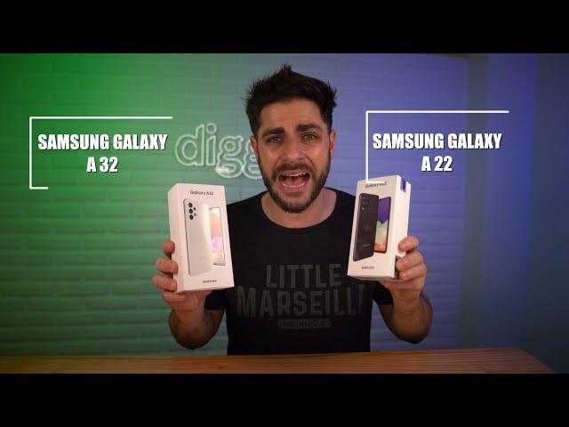 Samsung Galaxy A22 vs A32 | ¿Cuál elegir? | Review y comparación