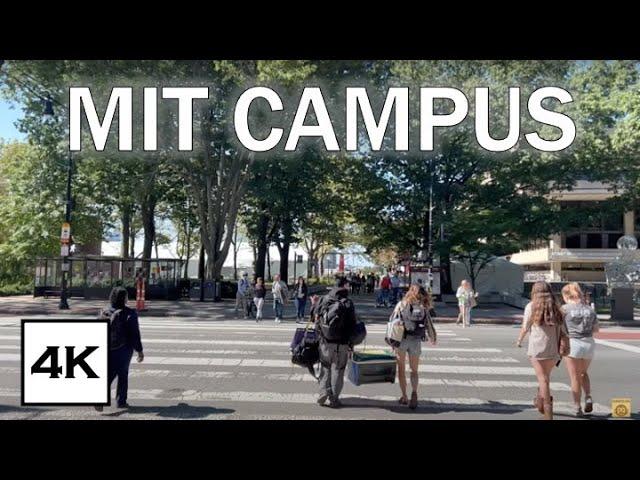 MIT Campus Tour · Morning Walk · 4K