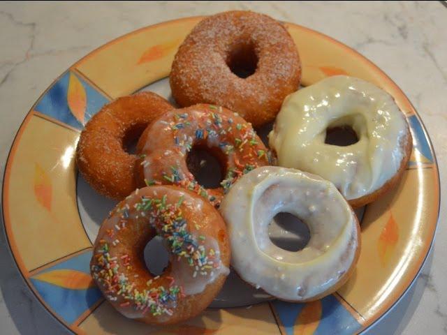Donut / Doughnut  selber machen (How to make a Donut)