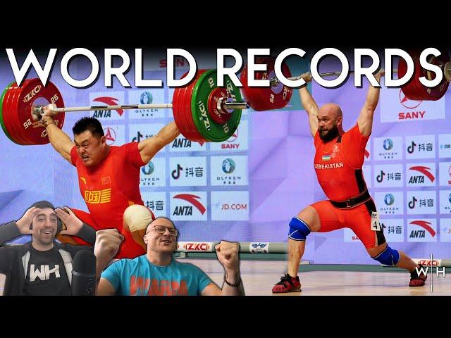 INSANE World Record Battle w/ Seb & Sergii | Asian Weightlifting Championships M109