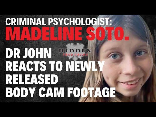 LIVE: Criminal psychologist unpacks newly released Madeline Soto body cam