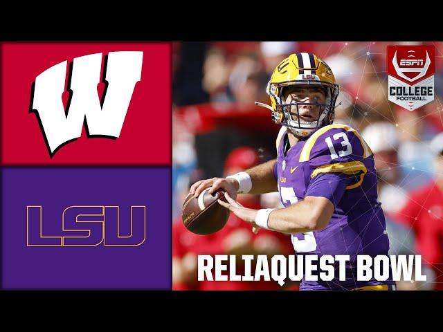 ReliaQuest Bowl: Wisconsin Badgers vs. LSU Tigers | Full Game Highlights