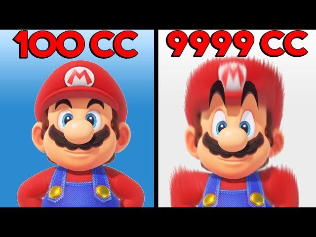 Mario Kart 8 Deluxe - 1cc vs 1000cc vs 5000cc vs 9999cc
