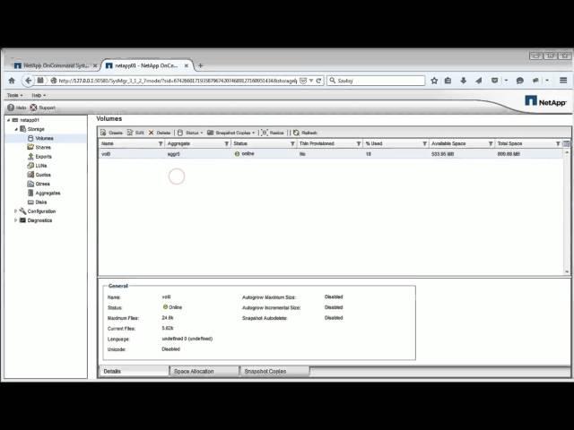 Introduction to NetApp - Basic Administration (7-mode)