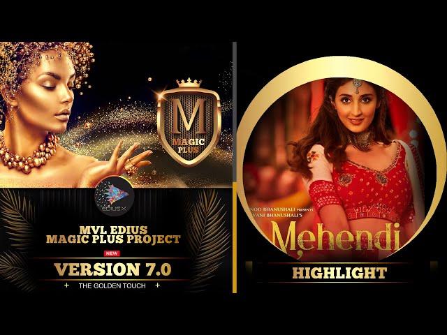 Edius Royal Wedding Highlights II Mahendi Te Vavi  Mix II MVL  Edius Magic Plus V 7 Project