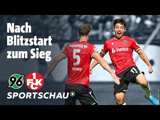 Hannover 96 – 1. FC Kaiserslautern Highlights 2. Bundesliga, 5. Spieltag | Sportschau Fußball