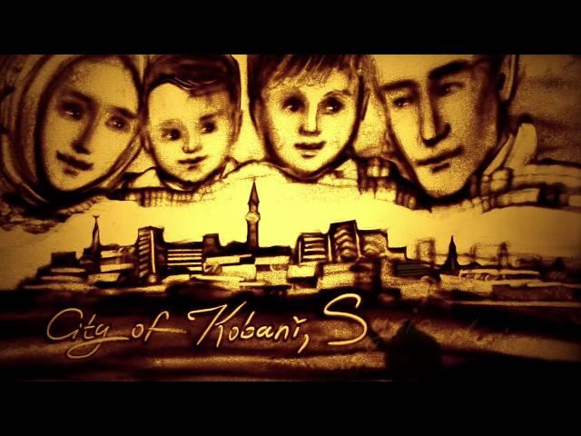 Sand animation film "Angel on the Seashore" Kseniya Simonova (tribute to Aylan Kurdi)