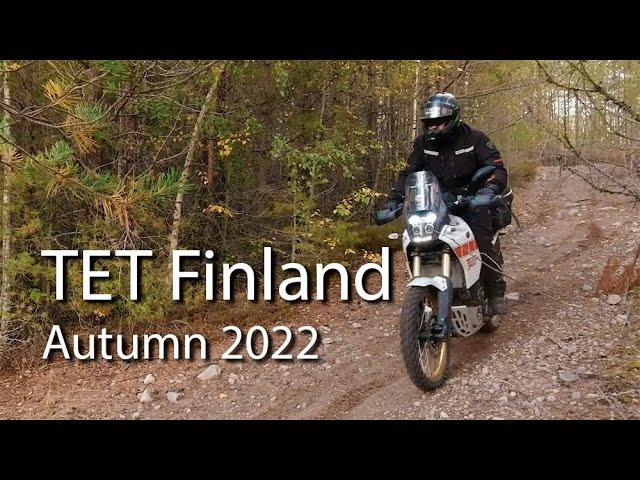 Trans Euro Trail SW Finland - Autumn moments