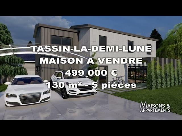 TASSIN-LA-DEMI-LUNE - MAISON A VENDRE - 499 000 € - 130 m² - 5 pièce(s)