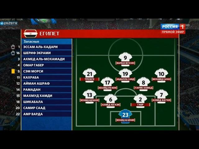 РОССИЯ ЕГИПЕТ 3 - 1 ОБЗОР МАТЧА ЧЕМПИОНАТА МИРА 2018