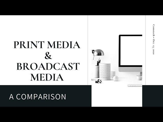 PRINT MEDIA & BROADCAST MEDIA: A COMPARISON linguistic, semantic structure, headline, lead, body....