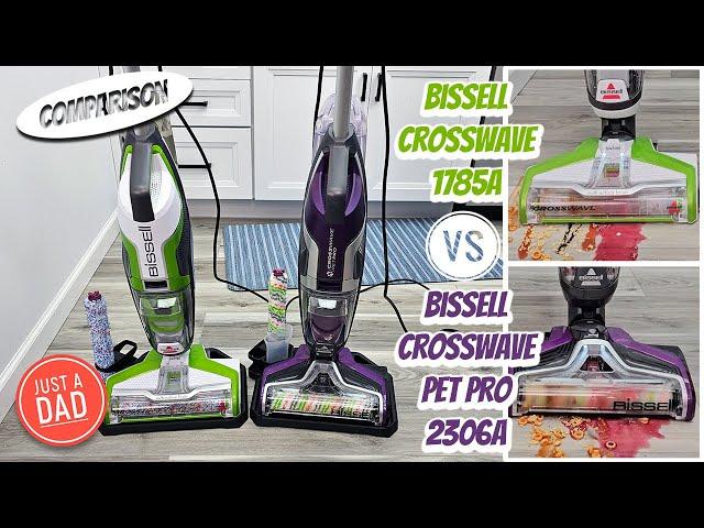 BISSELL Crosswave 1785A vs BISSELL Crosswave Pet Pro 2306A Wet Dry Vacuum Cleaner COMPARISON