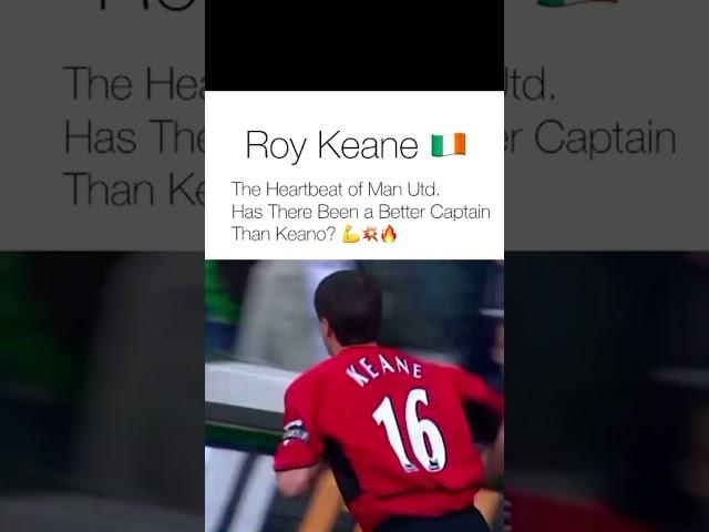 Roy Keane: The Heart of Manchester United's  Defense"