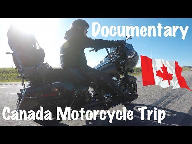 Documentary Film-Motorcycle Trip to Canada From Washington State  & Through Montana