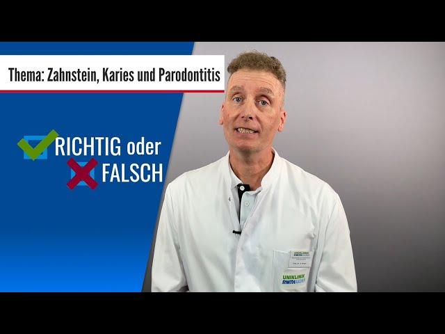 Richtig oder falsch? – #Zahnstein, #Karies und #Parodontitis