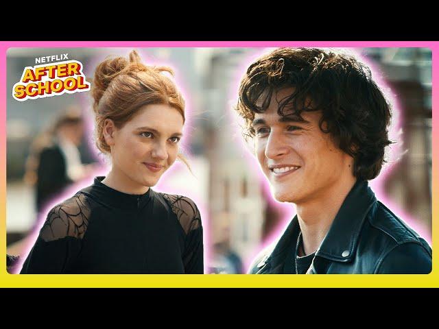 Harriet & Nick Flirting for +7 Minutes ️ Geek Girl | Netflix After School