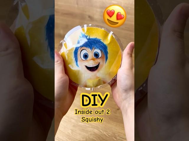 DIY Inside Out 2 Squishy!  Make Joy Squishy at Home!