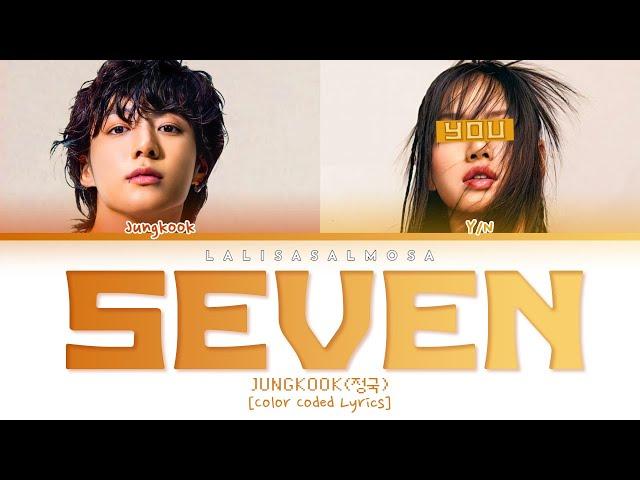 JUNGKOOK (전정국) & YOU AS A MEMBER Ft. Latto | SEVEN 전정국 | [Karaoke 3 member version]