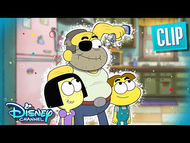 Cricket and Tilly Meet Grandpa! | Big City Greens | NEW SEASON | @disneychannel