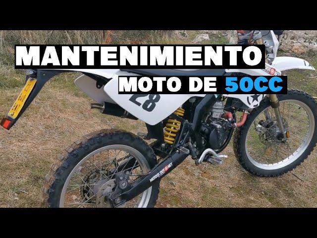 MANTENIMIENTO MOTO DE 50CC (Después de una buena ruta)