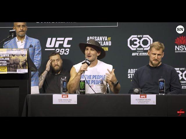 UFC 293 Full press conference: Adesanya v Strickland