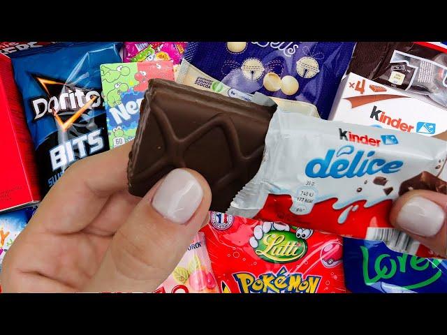 NEW Unboxing Sweets: Oreo Choco Brownie,Haribo Pico Balla,Snickers Mini, Jammie Dodgers - Burton's B