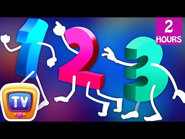 Numbers Song - Learn to Count from 1 to 10 + More ChuChu TV Nursery Rhymes & Toddler Videos