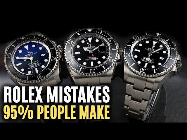 10 Rolex Mistakes That 95% Of People Make