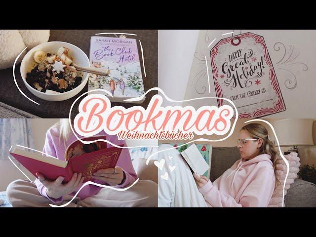 Ich lese eine Woche lang nur Weihnachtsbücher | Bookmas Reading Vlog #9