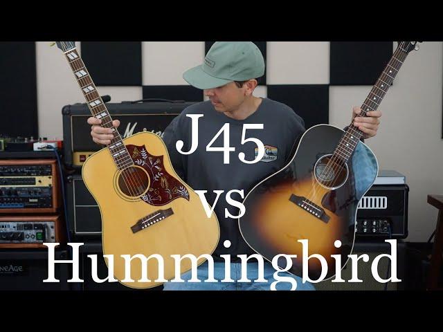 J45 vs Hummingbird : Only One Gibson Is Staying