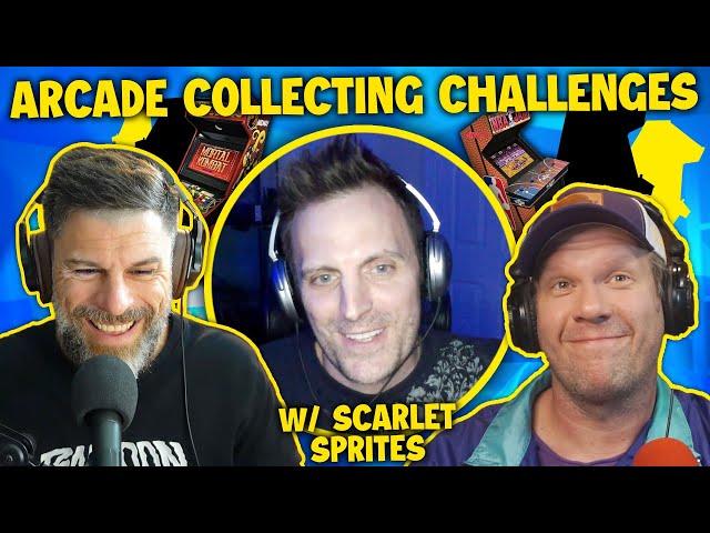 The Challenges of Arcade Collecting w/ Scarlet Sprites - Cathode Ray Podcast #52