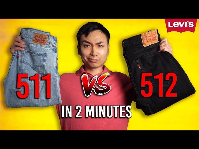 Which Jean Is Better? | Levi's 511 Slim vs 512 Slim Taper